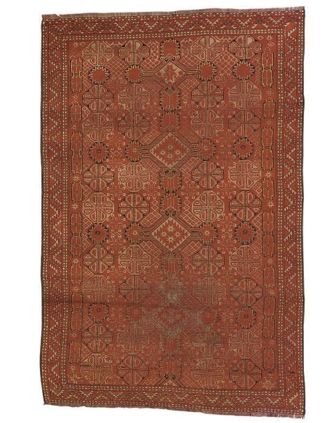 AN AFGHAN RUG,