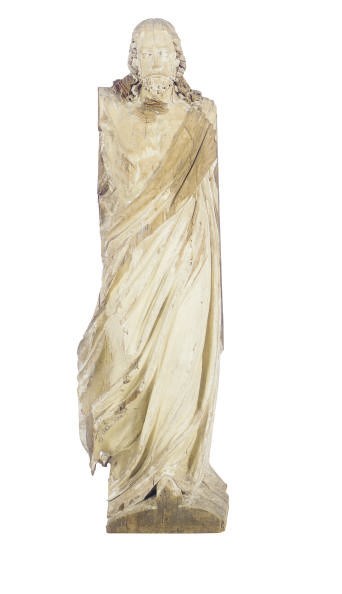 A LIMEWOOD FIGURE OF CHRIST,