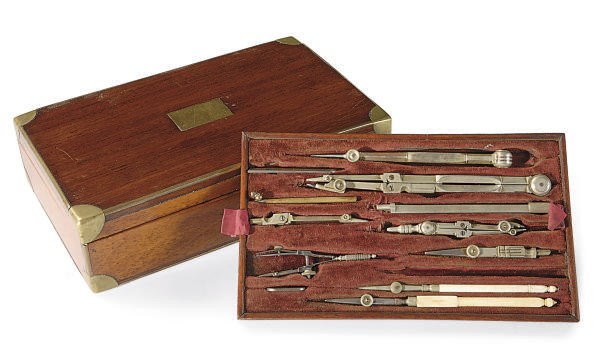 A VICTORIAN CASED SET OF PRECISION INSTRUMENTS**,