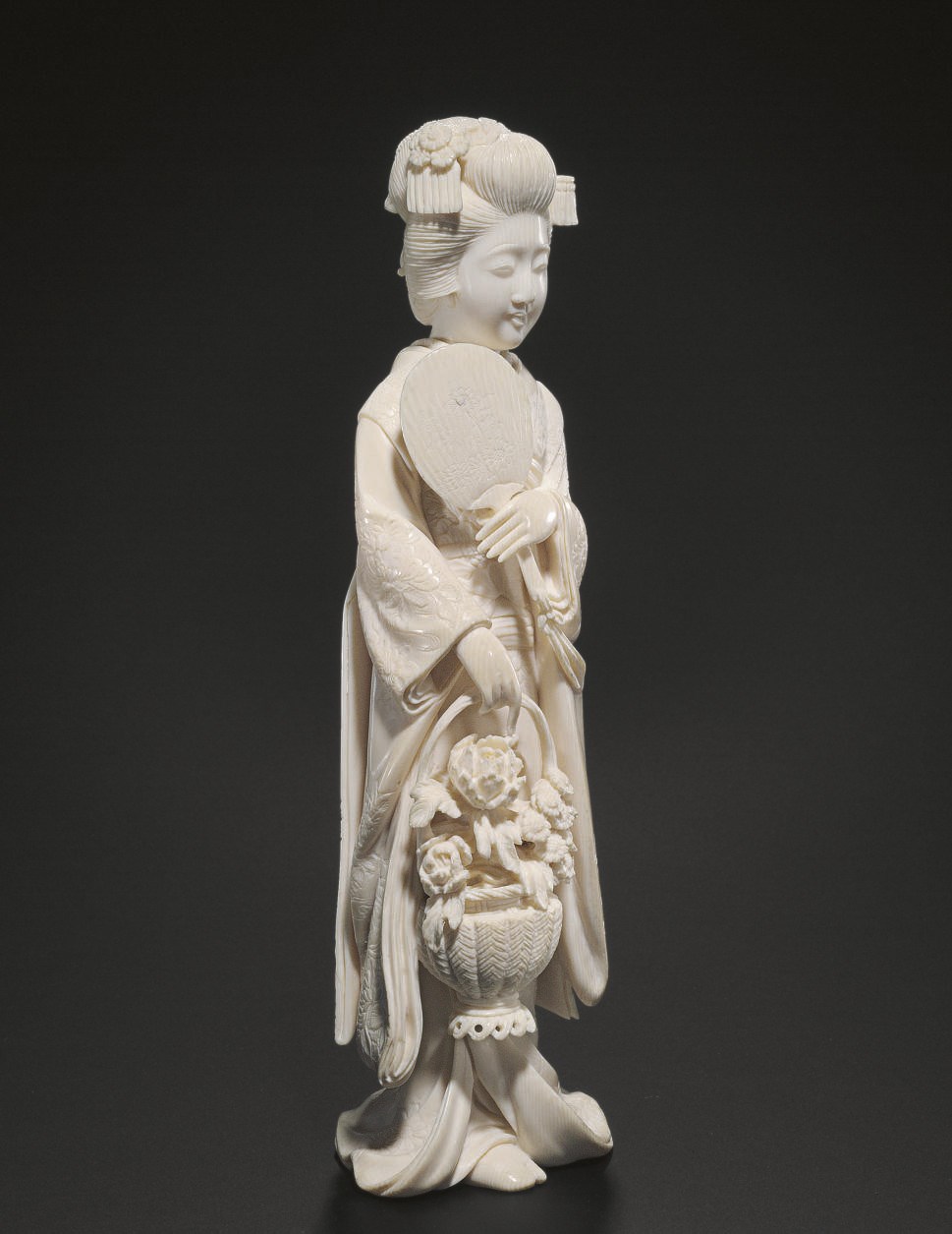 An Ivory Model of a Young Woman**