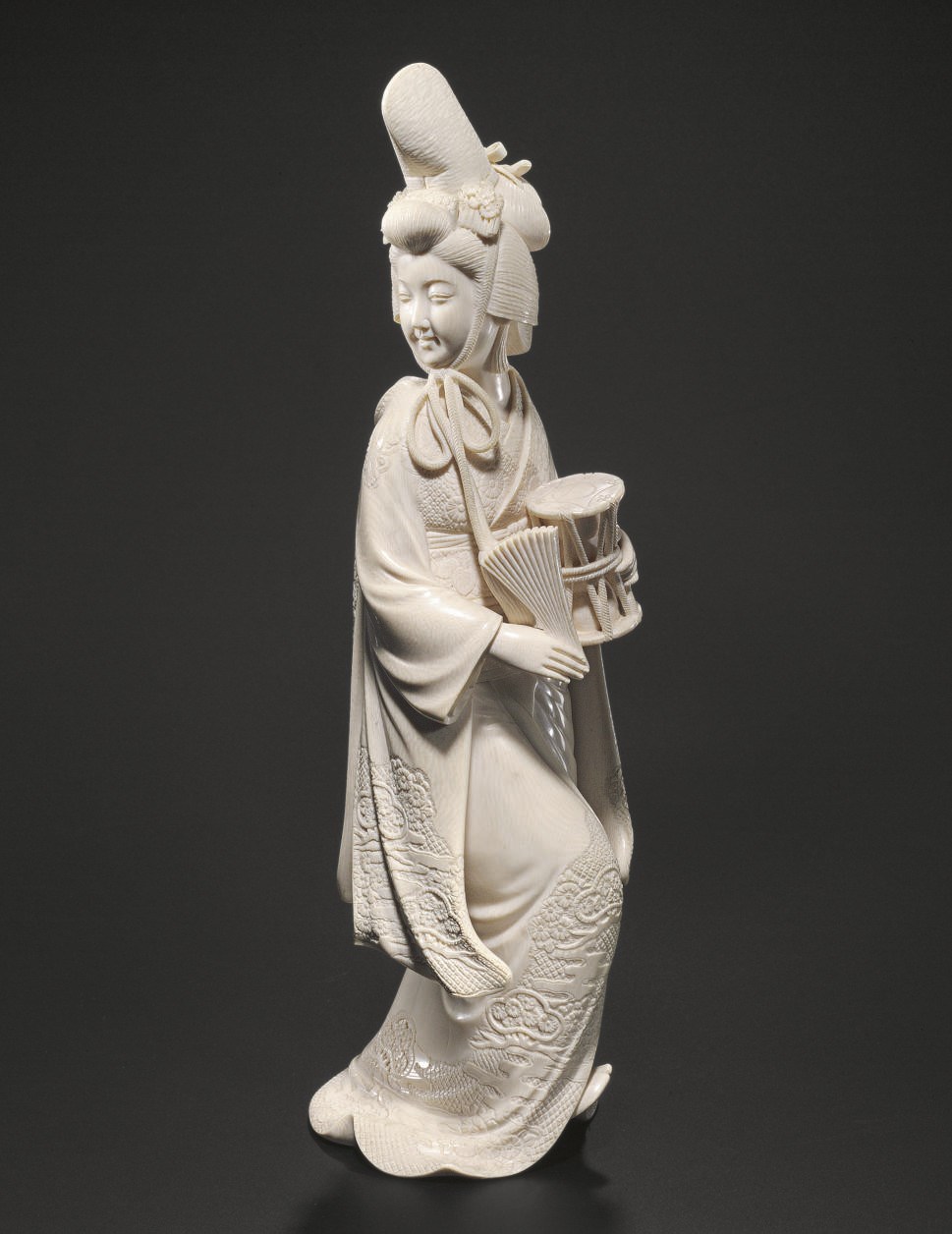 An Ivory Model of a Dancer**