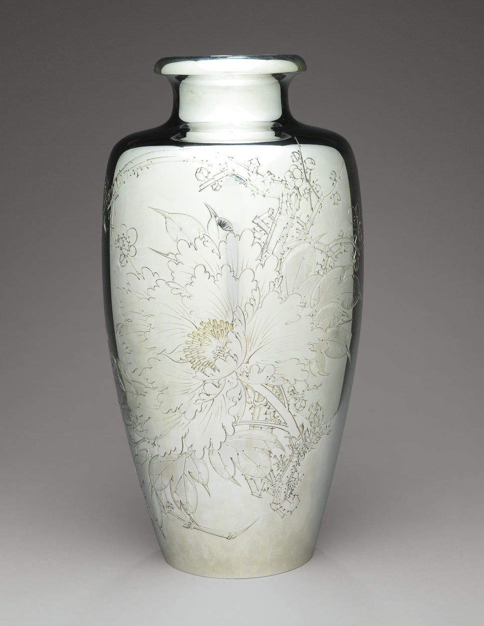 A Silver Presentation Vase