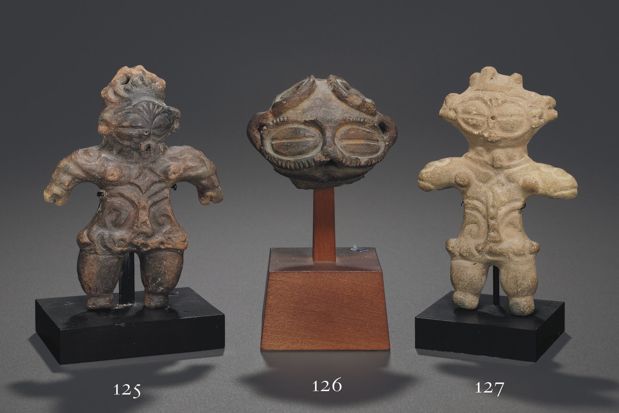 An Earthenware Head of a Woman (Dogu)