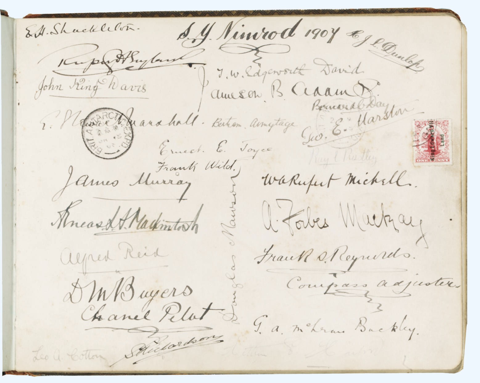 BRITISH ANTARCTIC EXPEDITION, 1907-1909