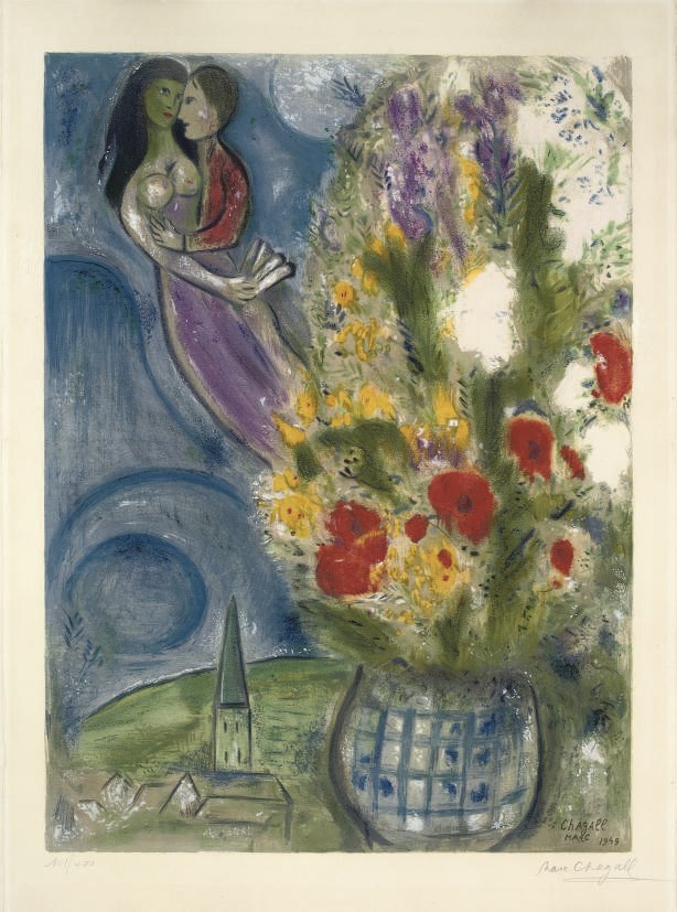After Marc Chagall by Charles Sorlier (1921-1990)