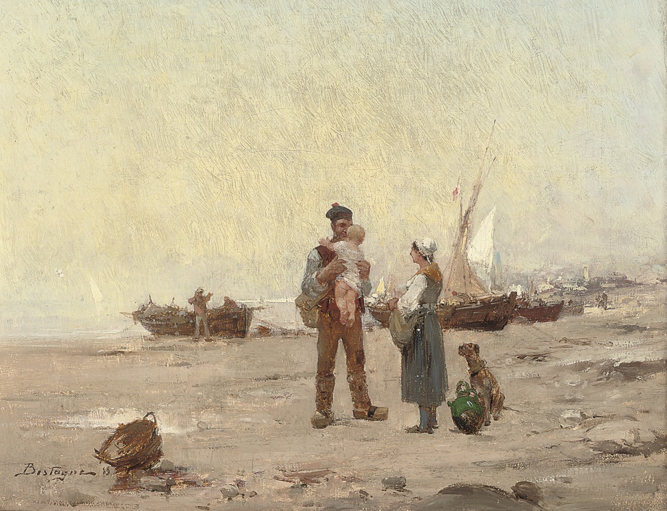 Paul Bistaagne (FRENCH, 1850-1886)