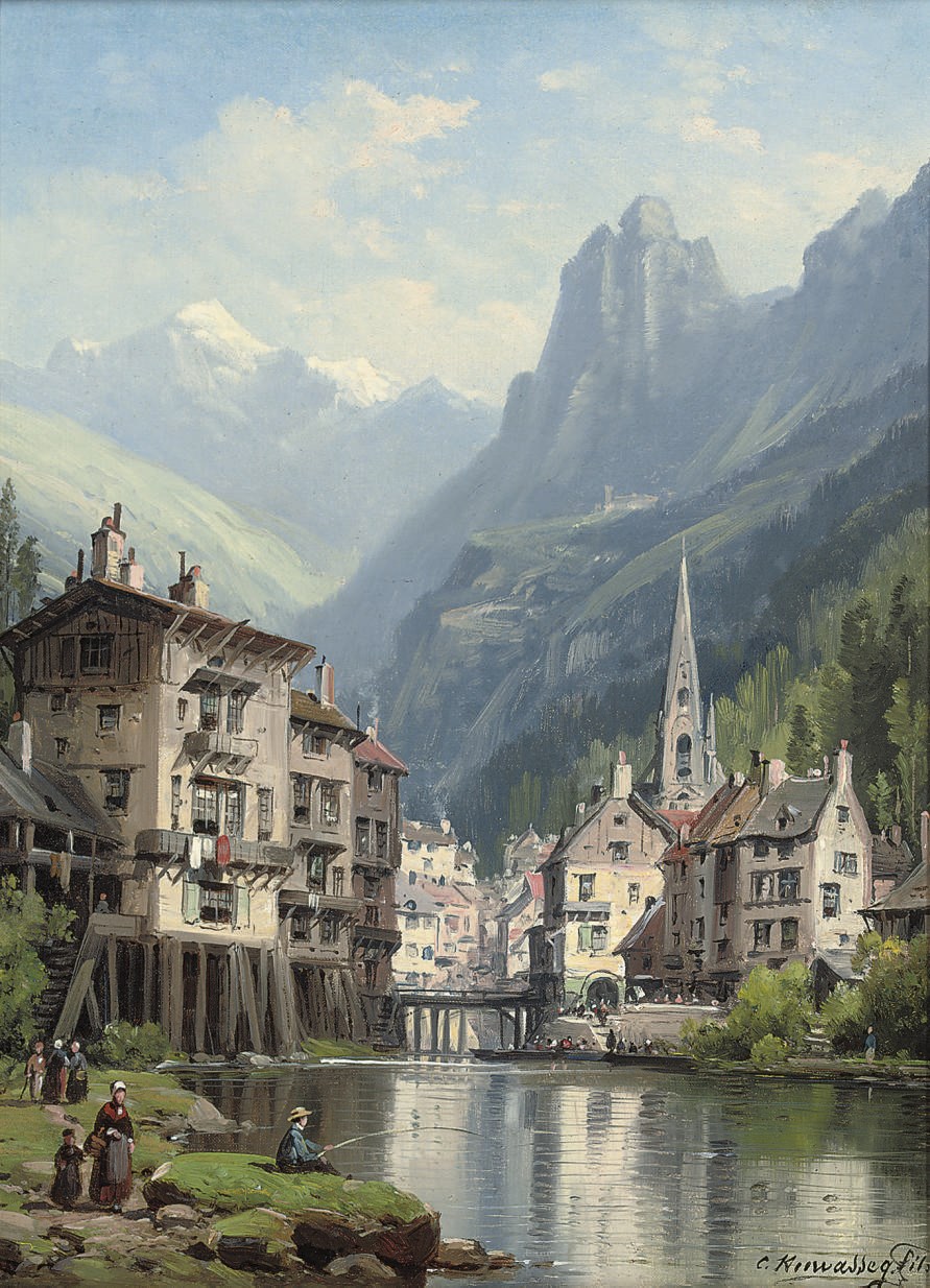 Charles Euphrasie Kuwasseg (French, 1838-1904)
