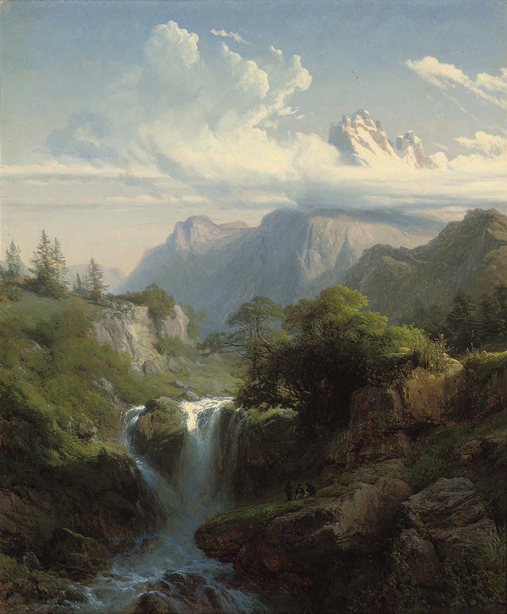 Carl Joseph Kuwasseg (French, 1802-1877)