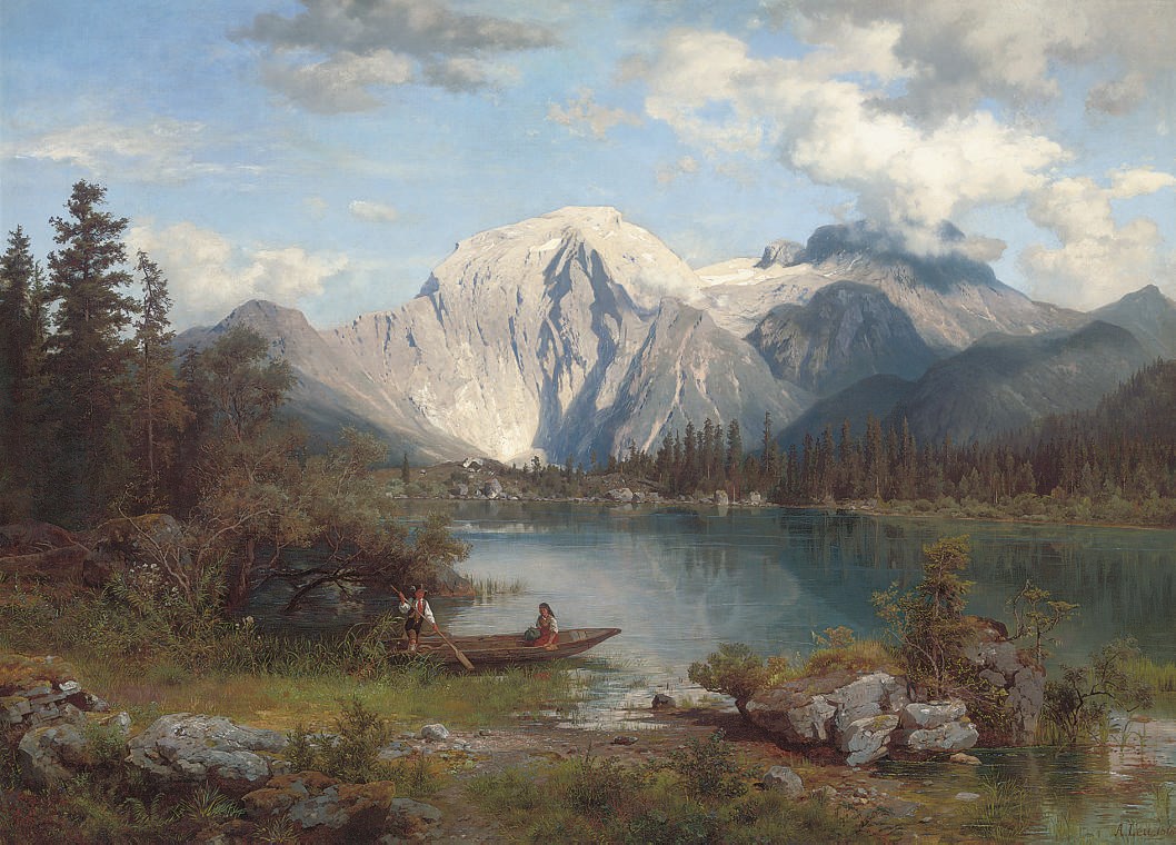 August Wilhelm Leu (German, 1819-1897)