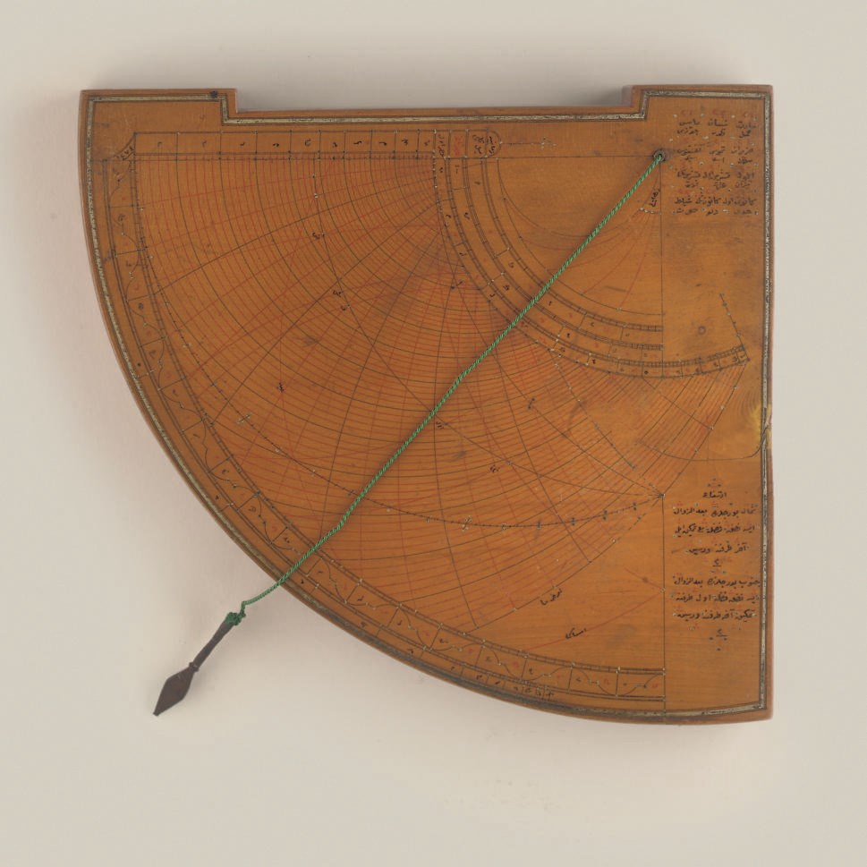A fine astrolabic quadrant