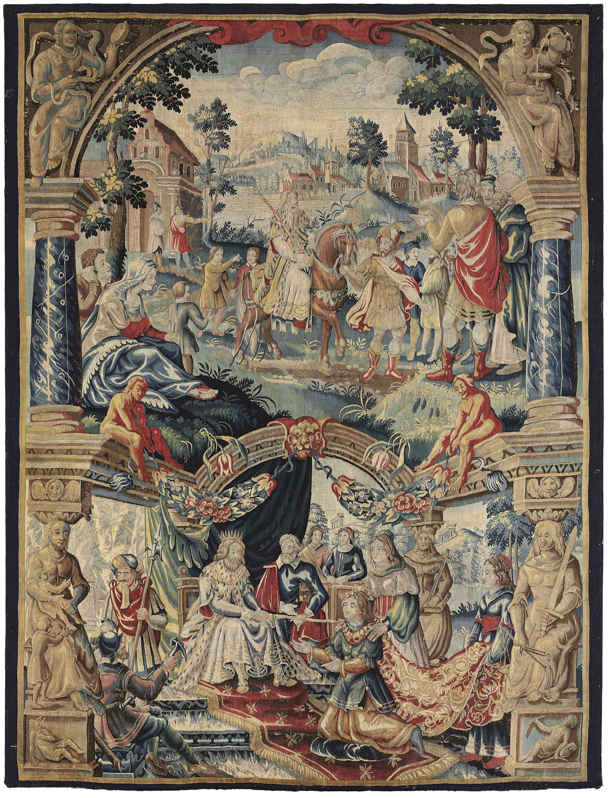 A DUTCH HISTORICAL TAPESTRY