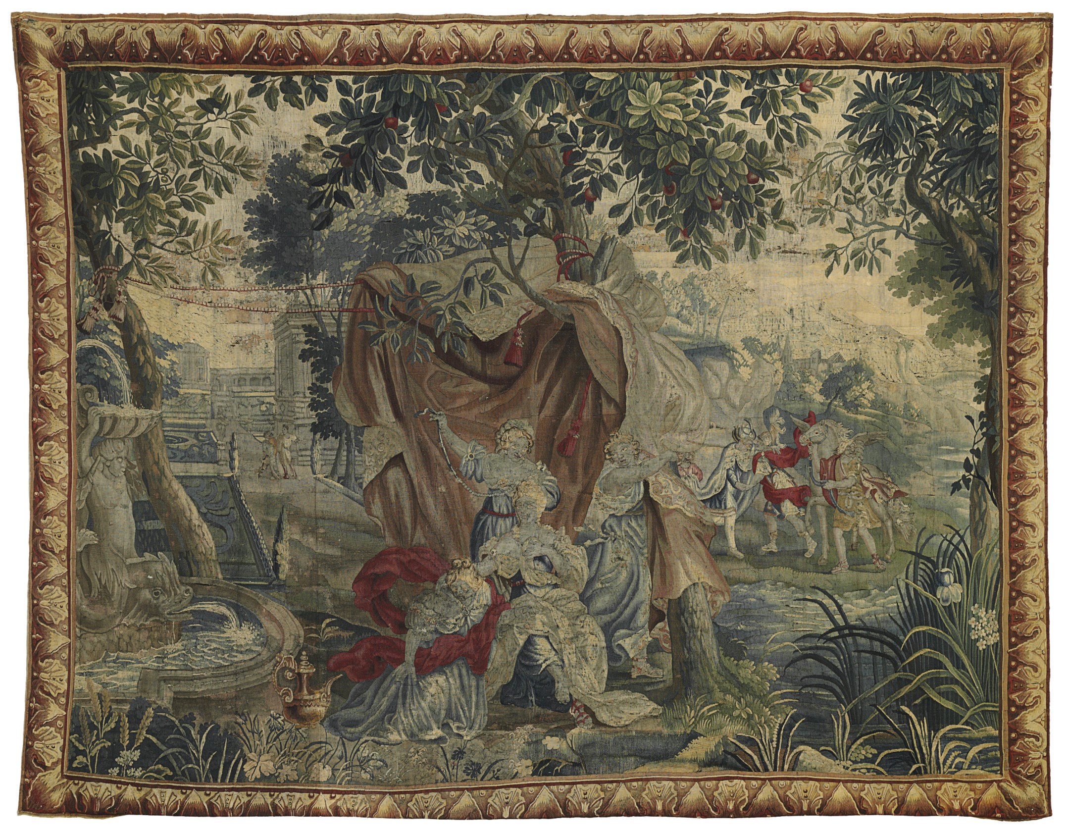 A FLEMISH MYTHOLOGICAL TAPESTRY