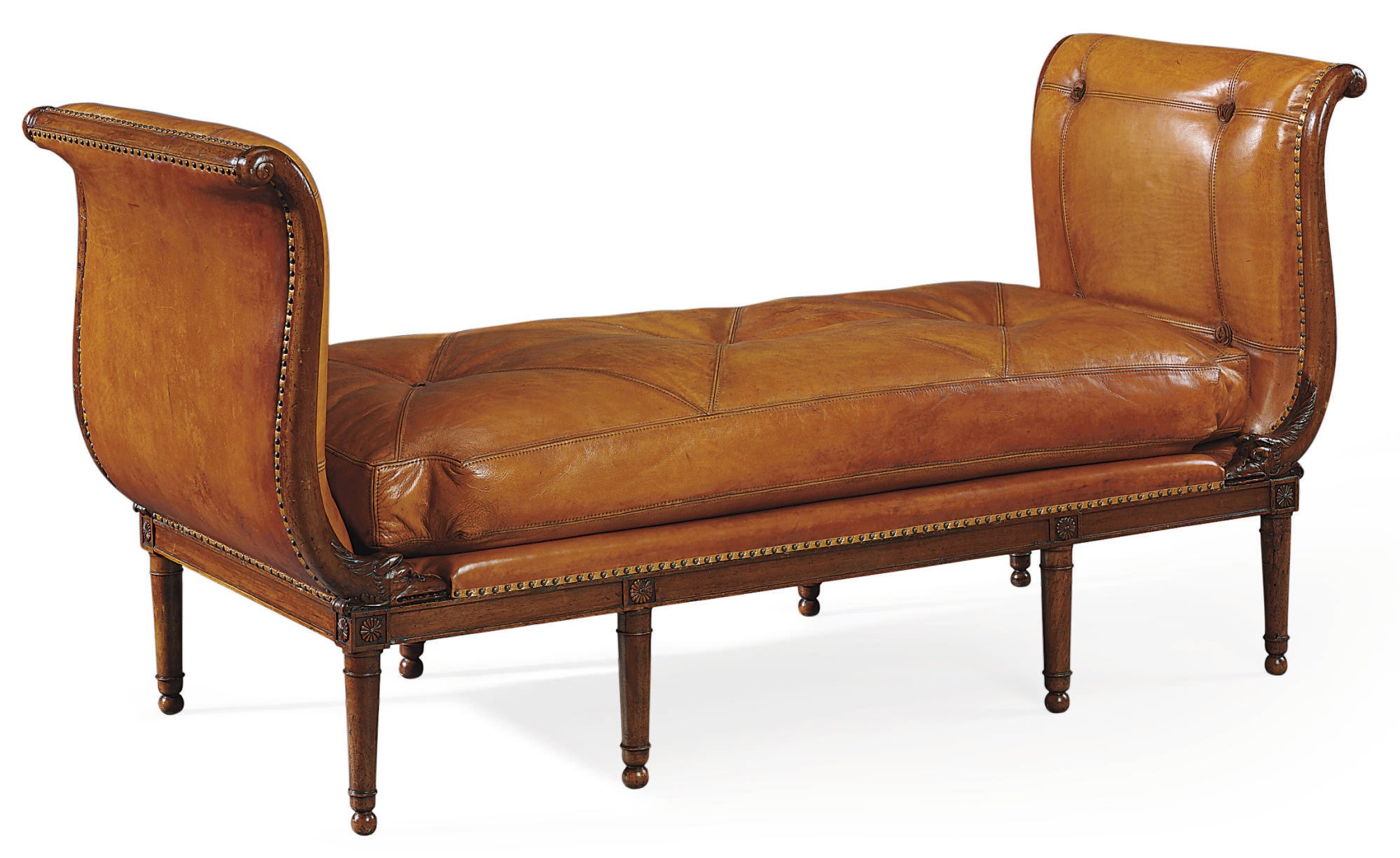 A DIRECTOIRE WALNUT SETTEE