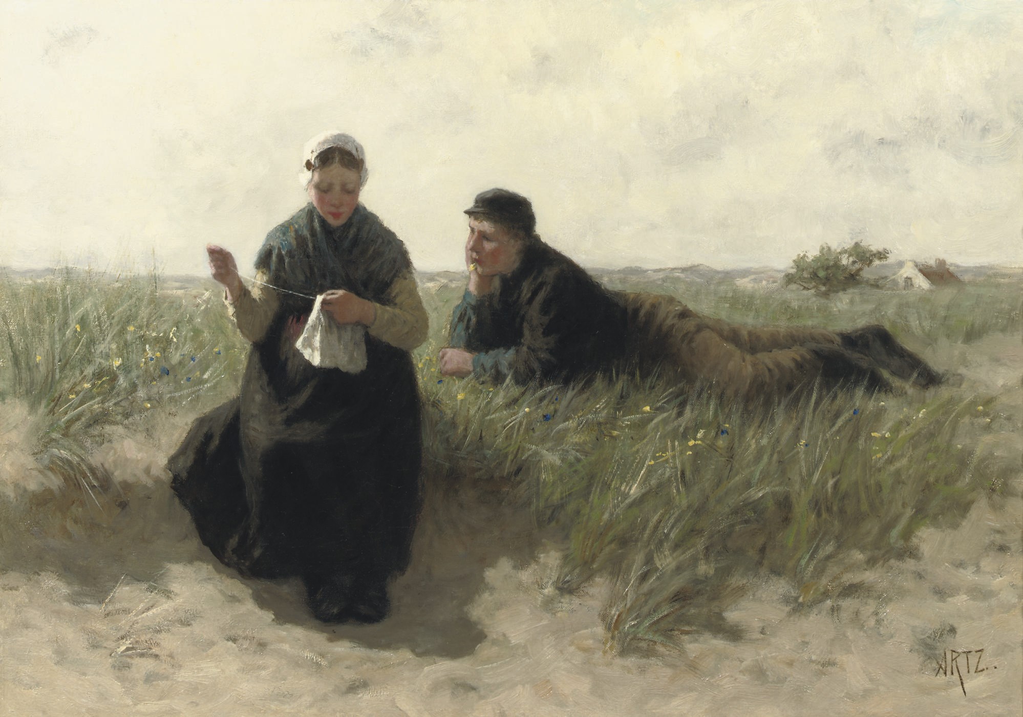 David Adolf Constant Artz (Dutch, 1837-1890)