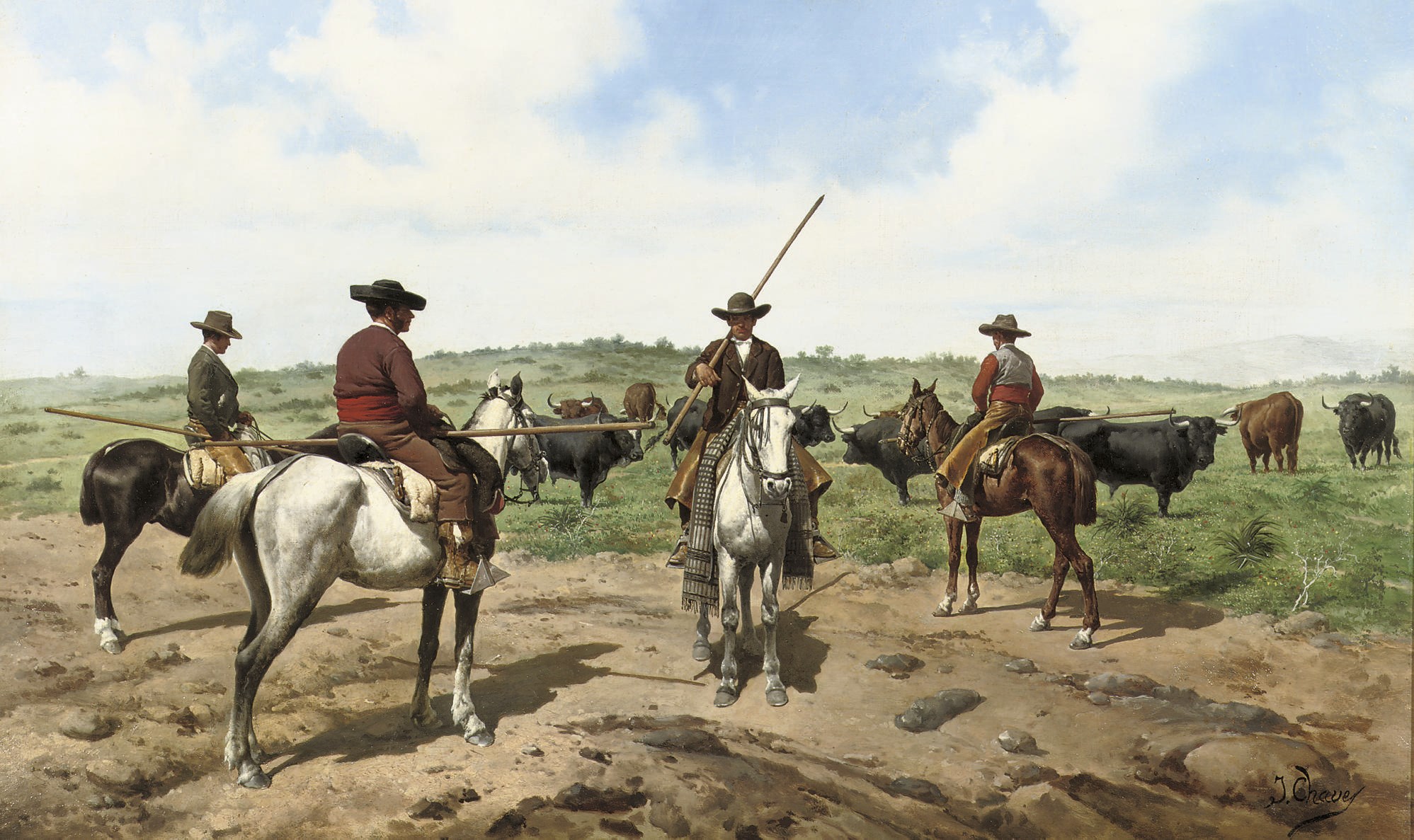 Jose Chavez (Spanish, 1839-1903)