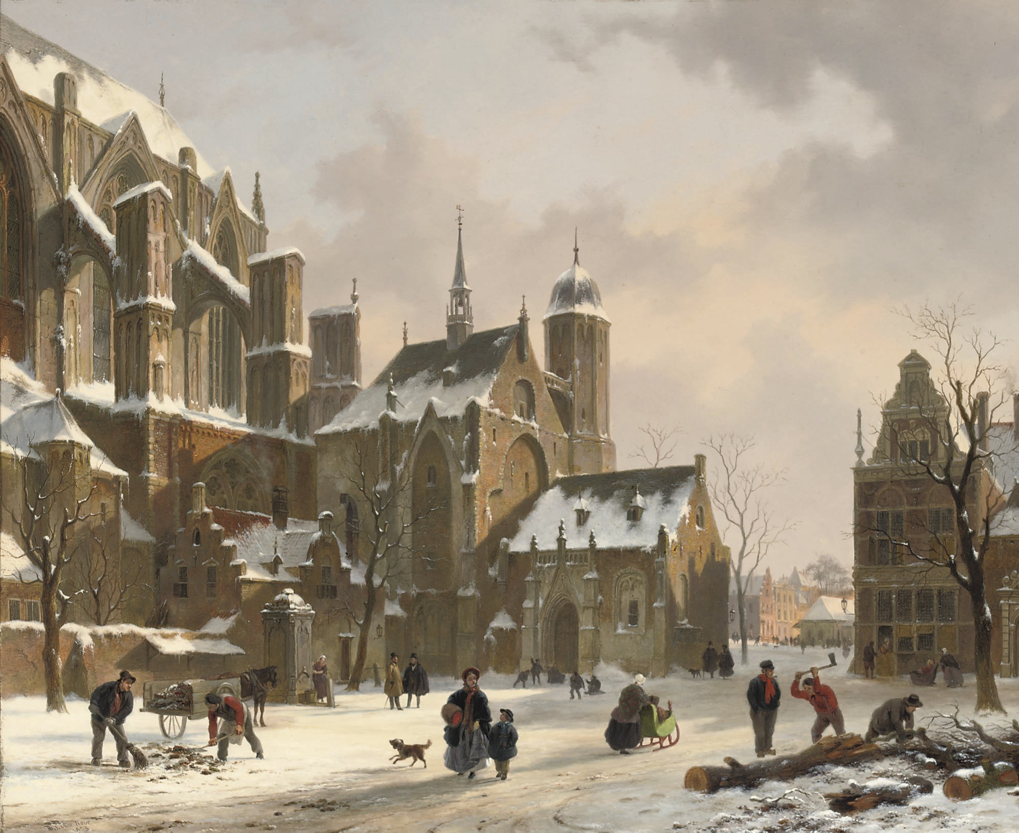 Bartholomeus Johannes van Hove (Dutch, 1790-1880)