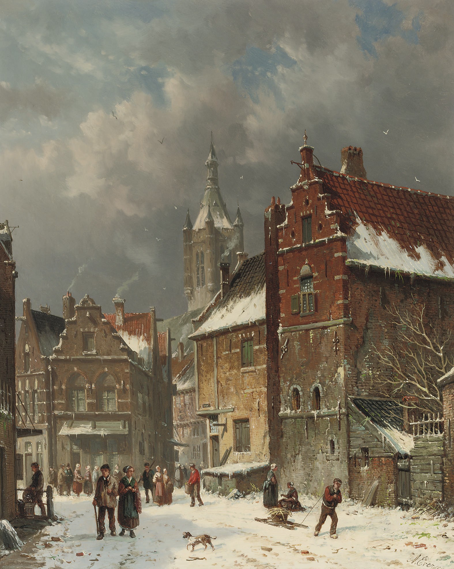 Adrianus Eversen (Dutch, 1818-1897)