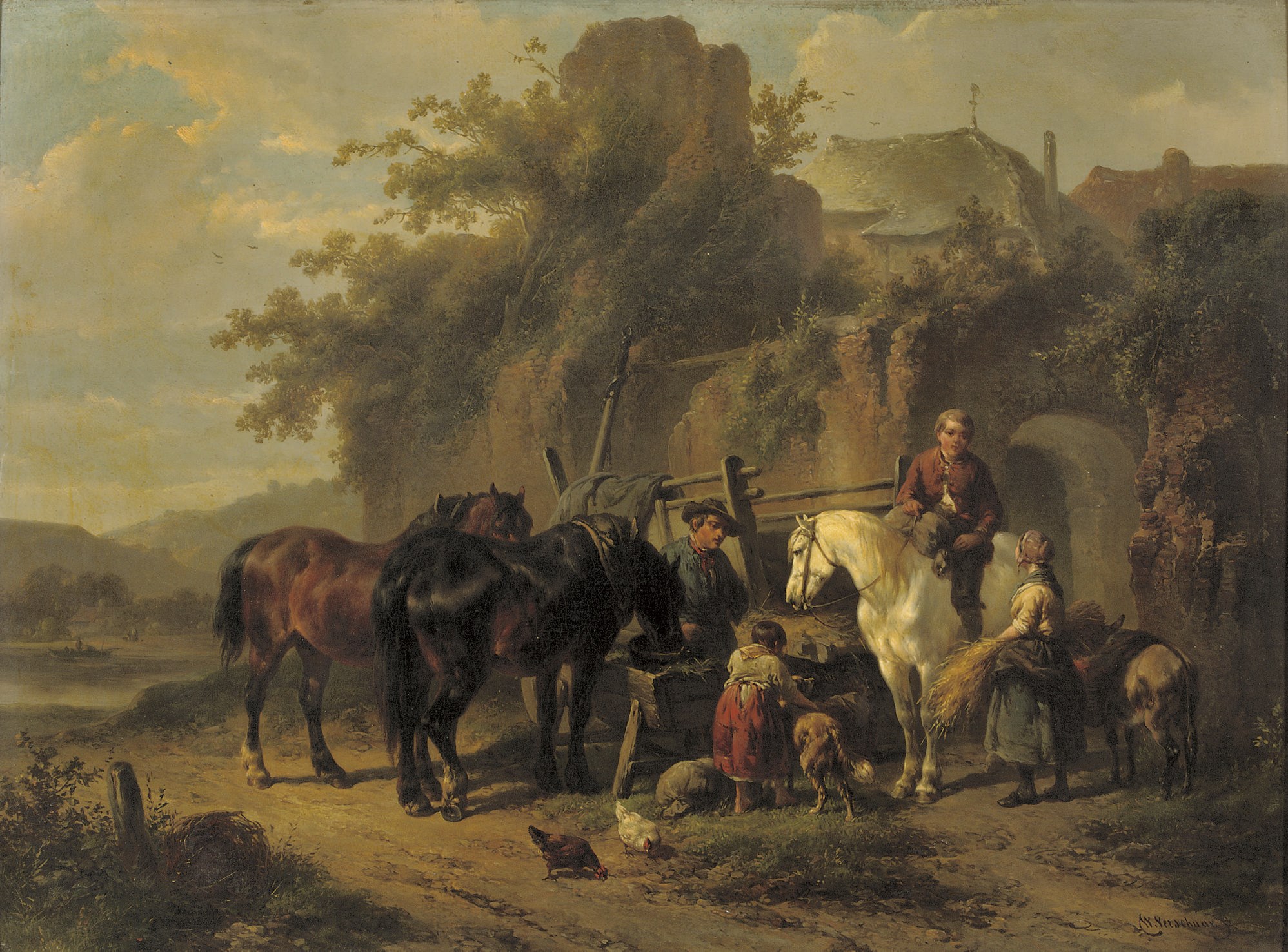 Wouterus Verschuur (Dutch, 1812-1874)