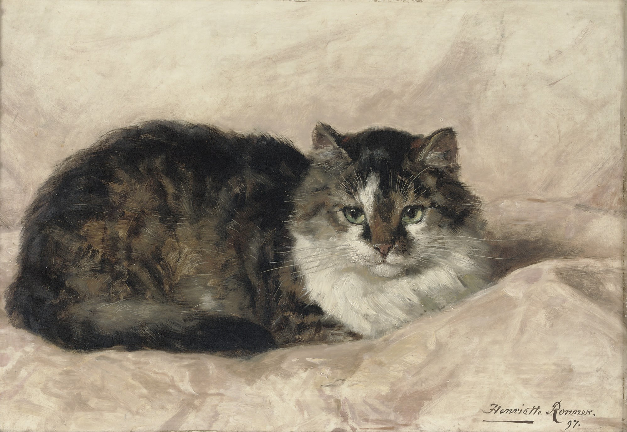 Henriette Ronner (Dutch, 1821-1909)