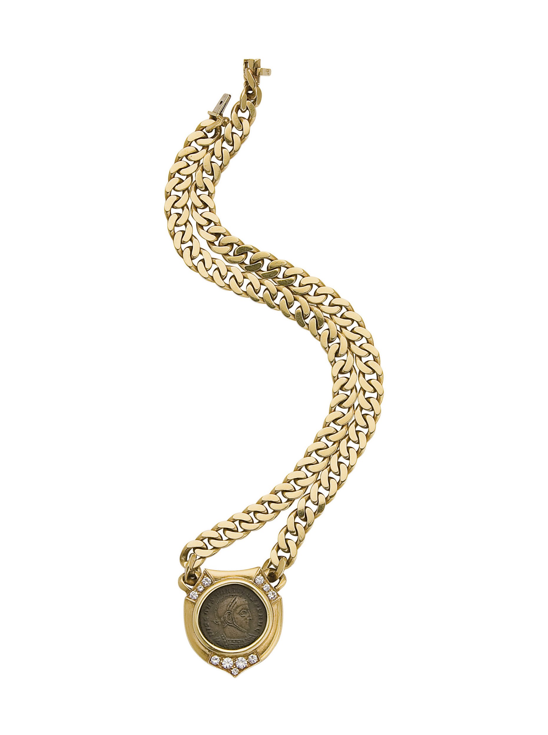 COLLIER MEDAILLE, PAR BULGARI