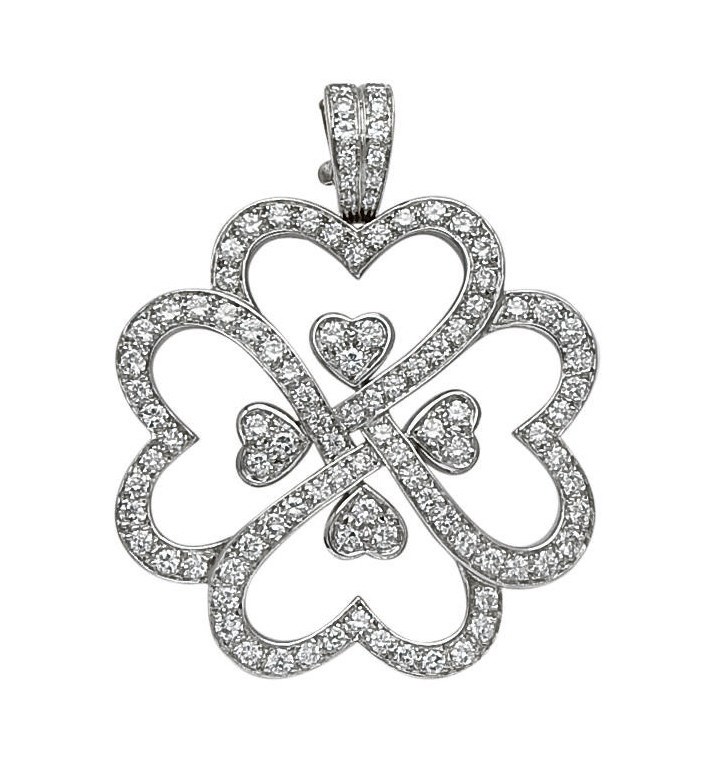PENDENTIF DIAMANTS, PAR FRED