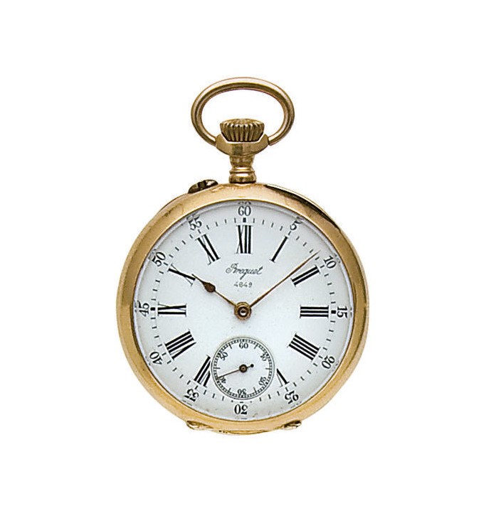 MONTRE DE POCHE OR, PAR BREGUET