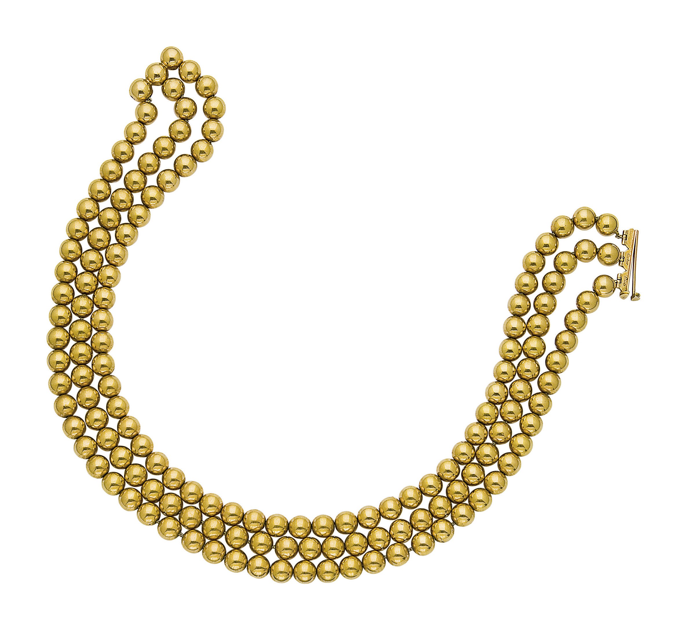 COLLIER EN OR, PAR CARTIER
