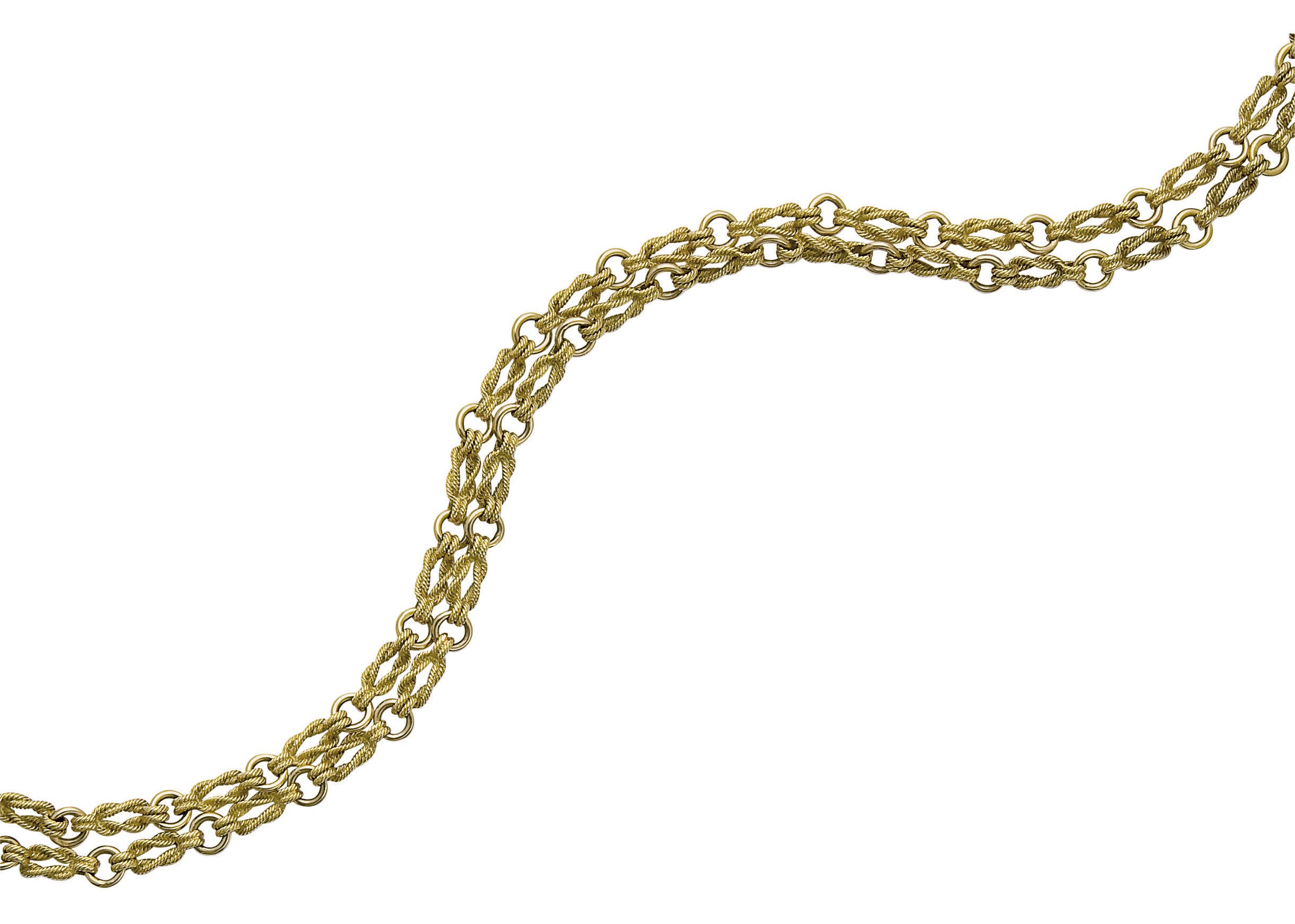 COLLIER EN OR, PAR HERMES