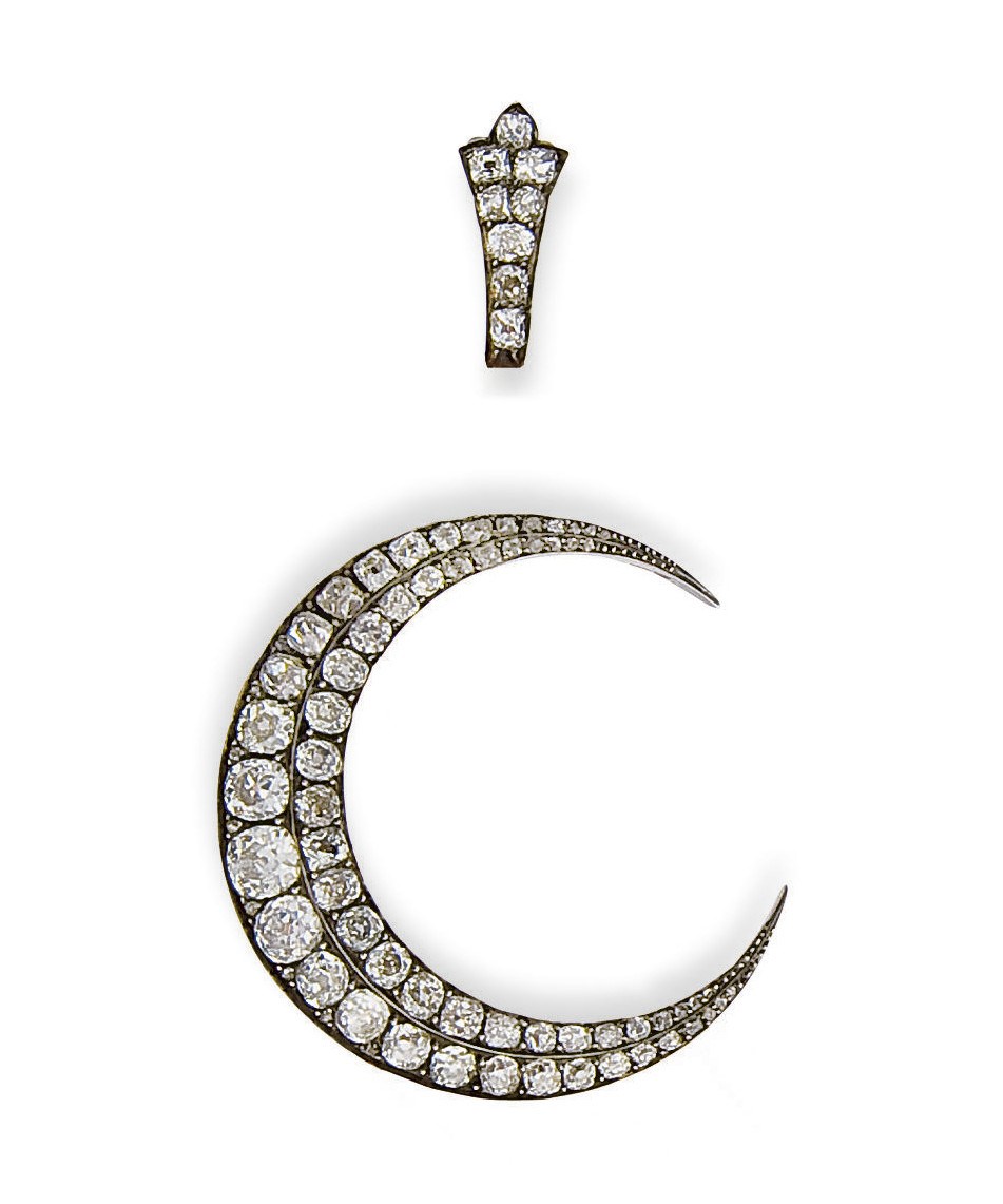 BROCHE DIAMANTS