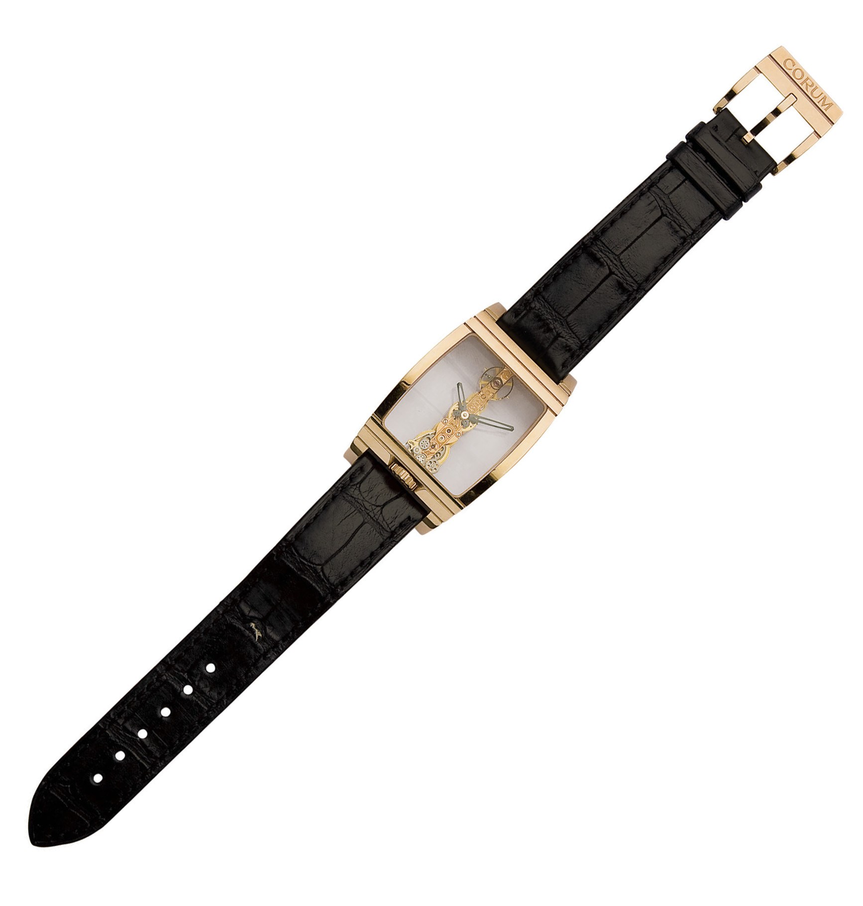 MONTRE BRACELET D'HOMME "GOLDEN BRIDGE", PAR CORUM