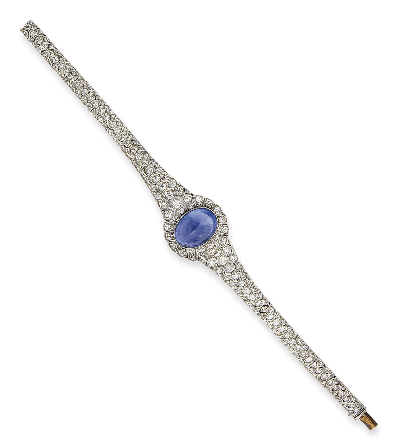BRACELET BELLE EPOQUE SAPHIR ET DIAMANTS