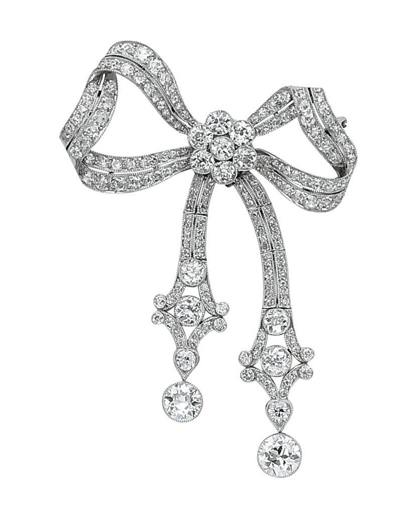 BROCHE DIAMANTS