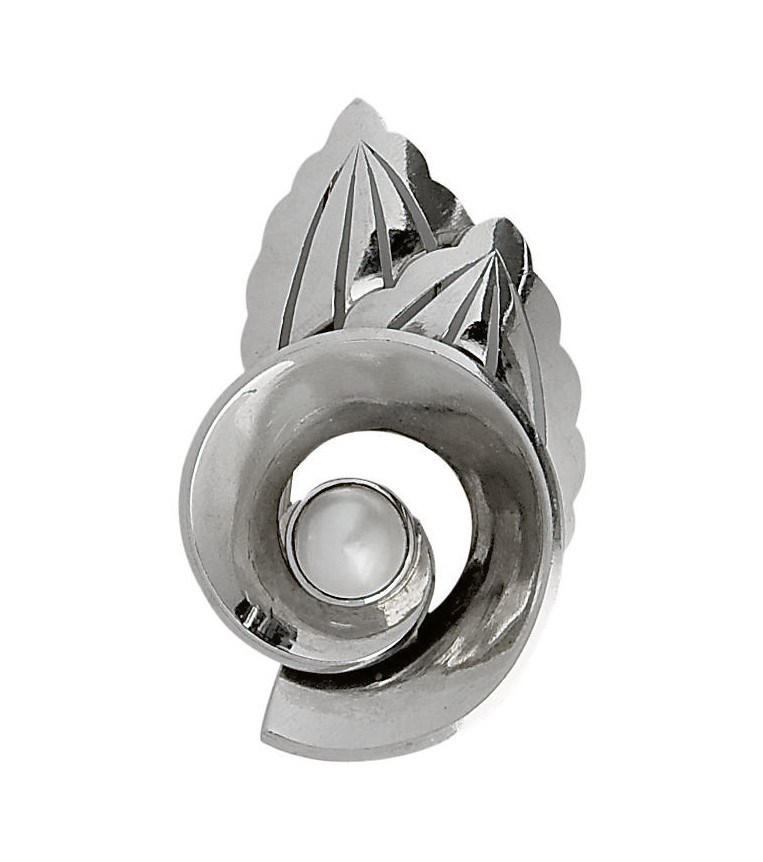 BROCHE ART DECO PERLE MABE