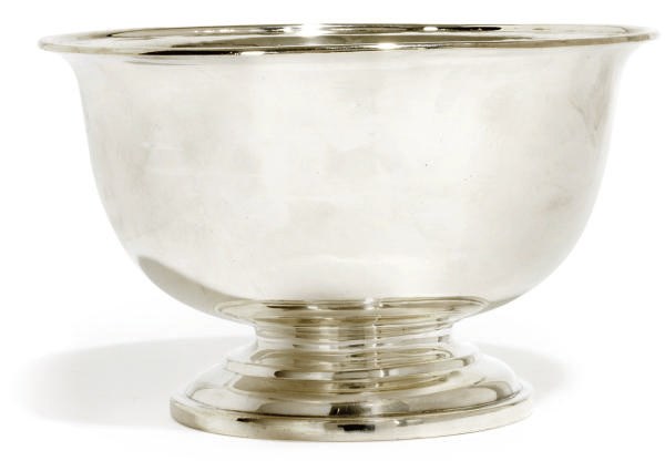 A GEORGE IV IRISH SILVER BOWL