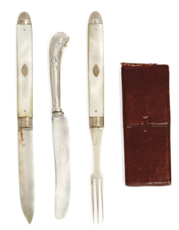 A GROUP OF 18TH/19TH CENTURY FLATWARE