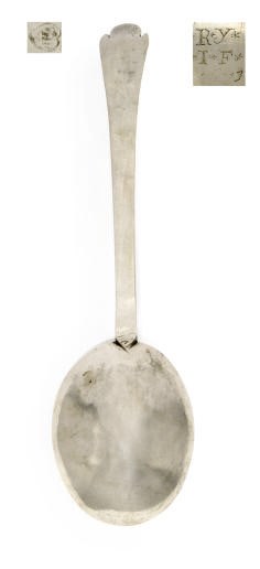 A CHARLES II UNASCRIBED PROVINCIAL SILVER TREFID SPOON