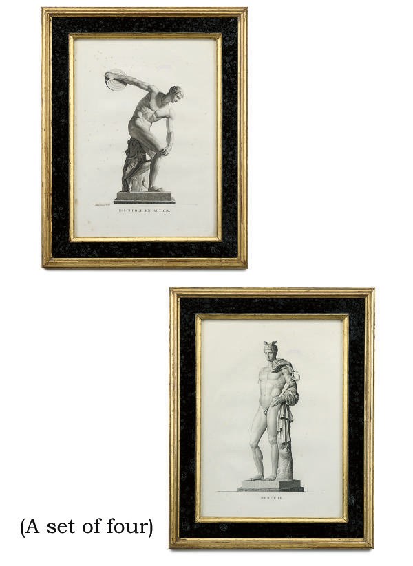 A SET OF FOUR ENGRAVINGS OF CLASSICAL FIGURES