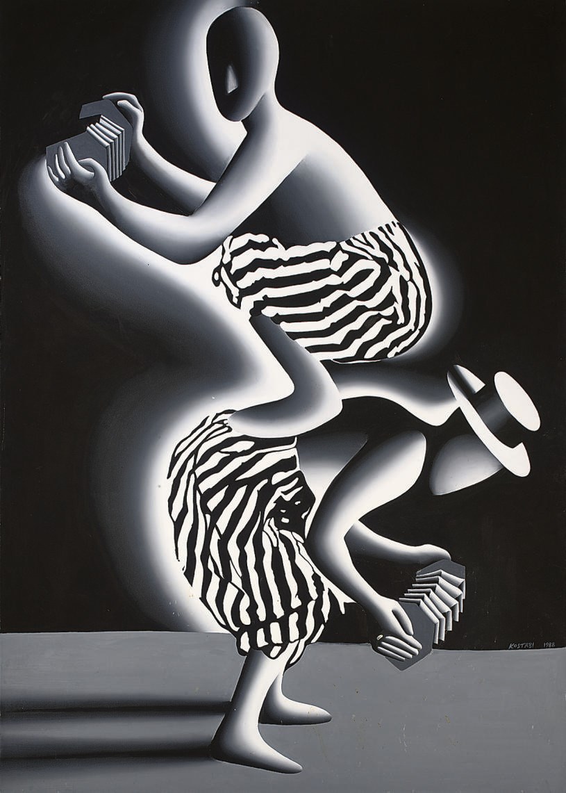 Mark Kostabi (American, b.1960)