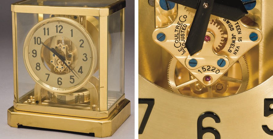 PENDULE ATMOS PAR LE COULTRE POUR CARTIER