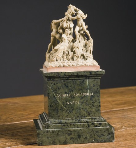GROUPE D'APRES L'ANTIQUE DE LA FIN DU XIXEME SIECLE