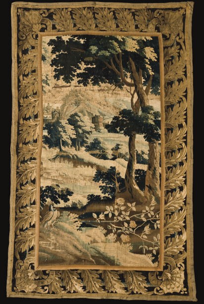 TAPISSERIE D'AUBUSSON DU XVIIEME SIECLE