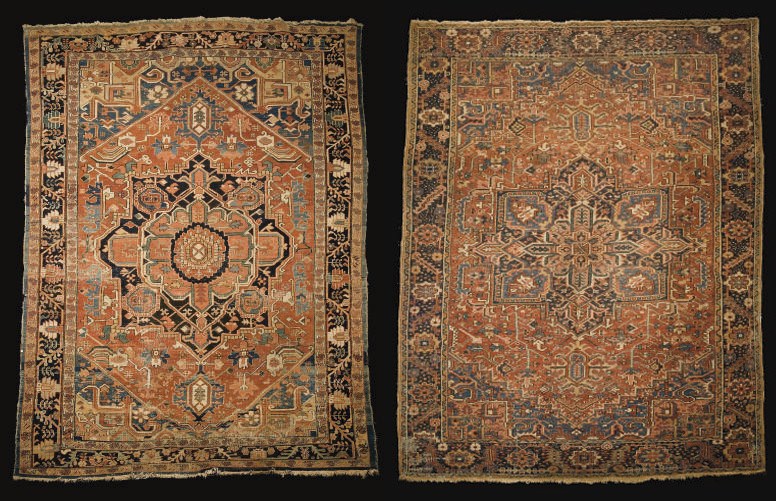 DEUX TAPIS HERIZ