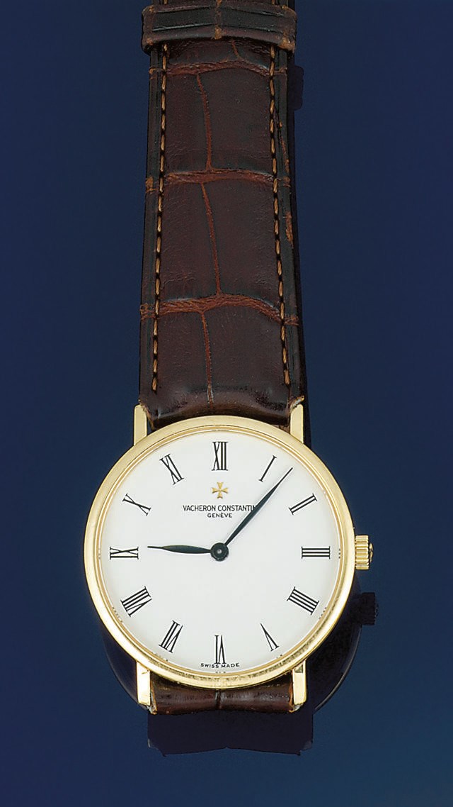 An 18ct. gold wristwatch, by Vacheron Constantin