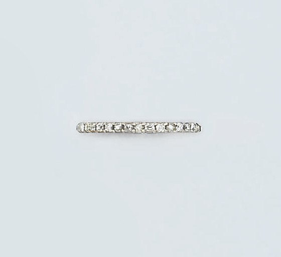 An early 19th century diamond eternity ring