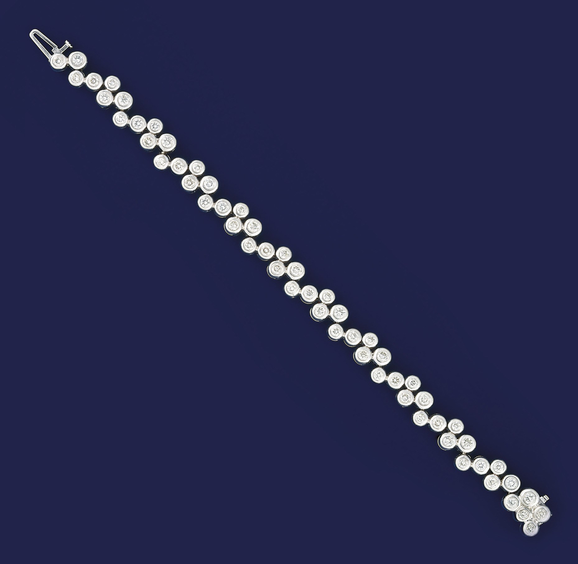 A diamond bracelet