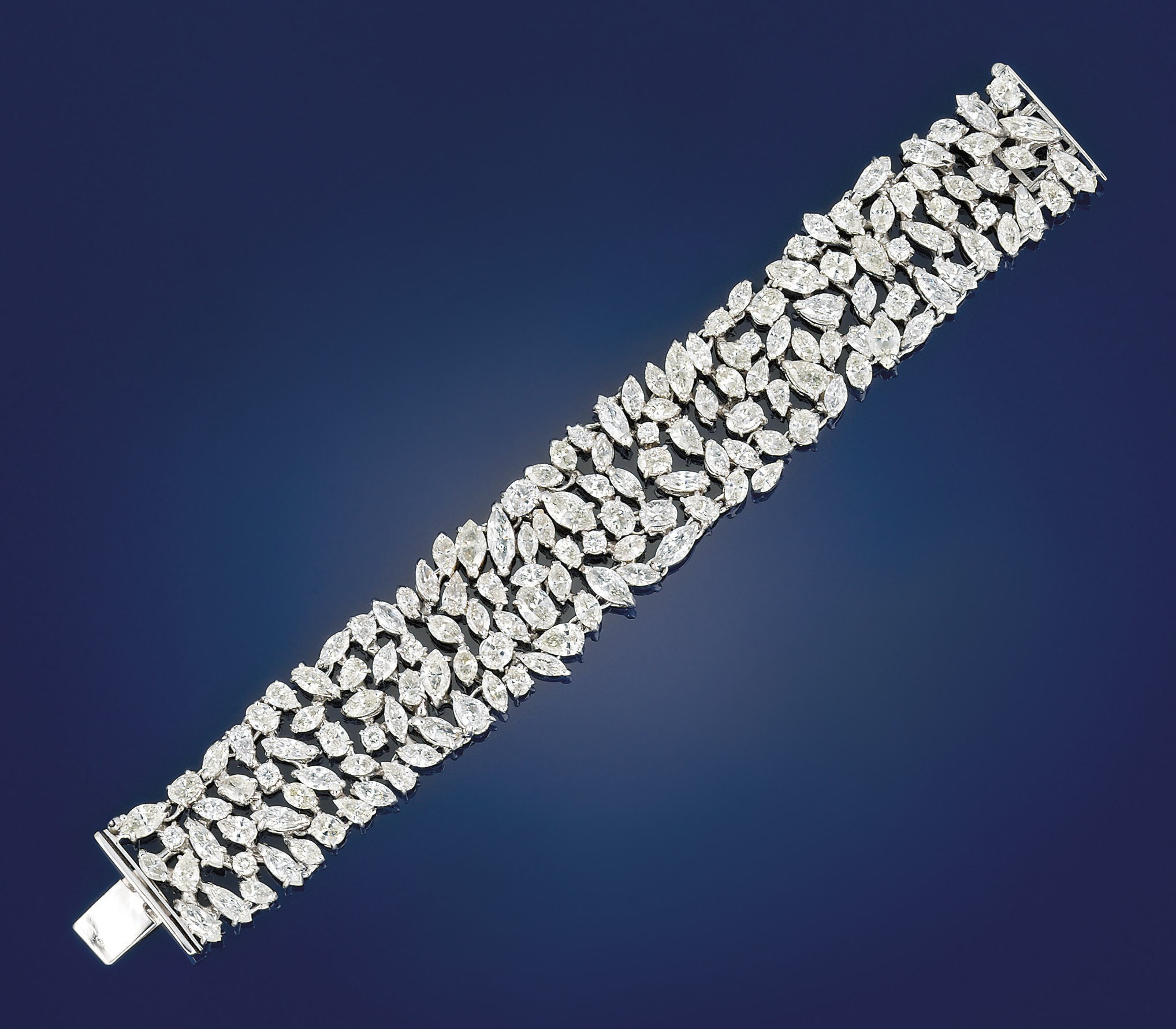 A diamond bracelet