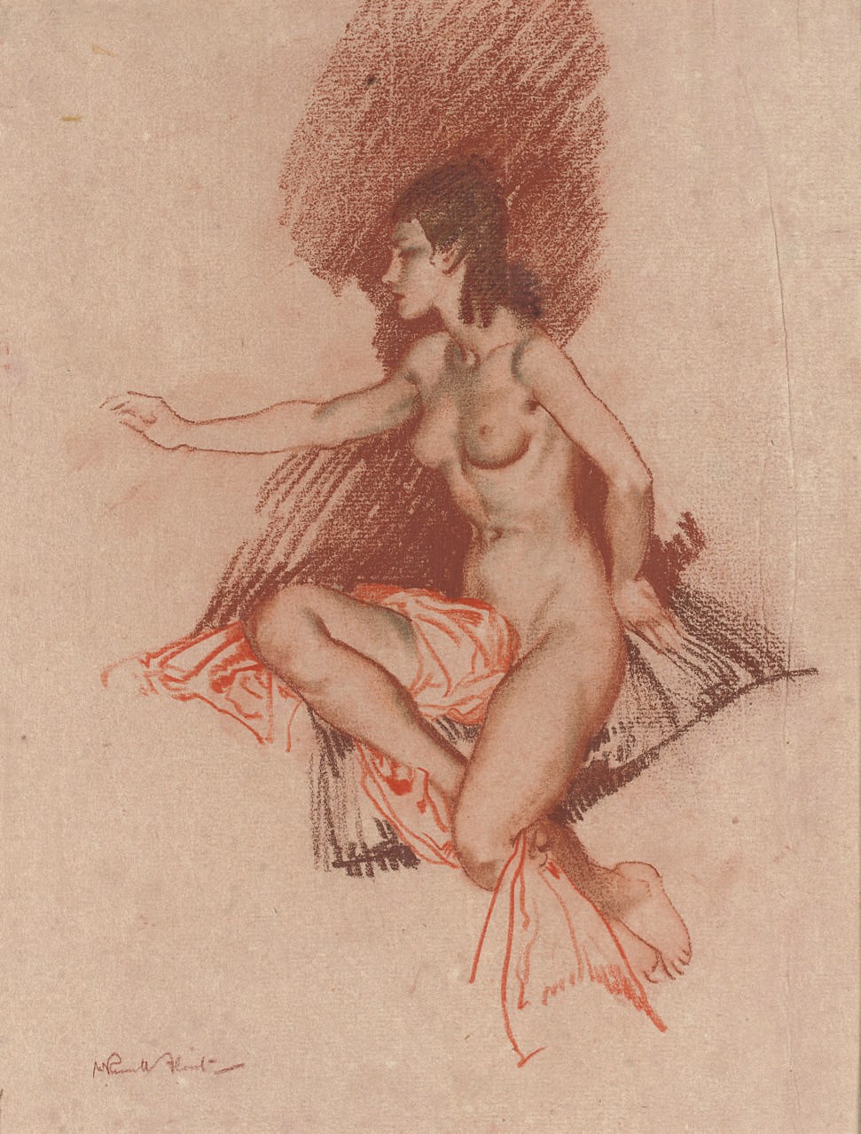 Sir William Russell Flint, R.A., P.R.W.S., R.S.W. (1880-1969)