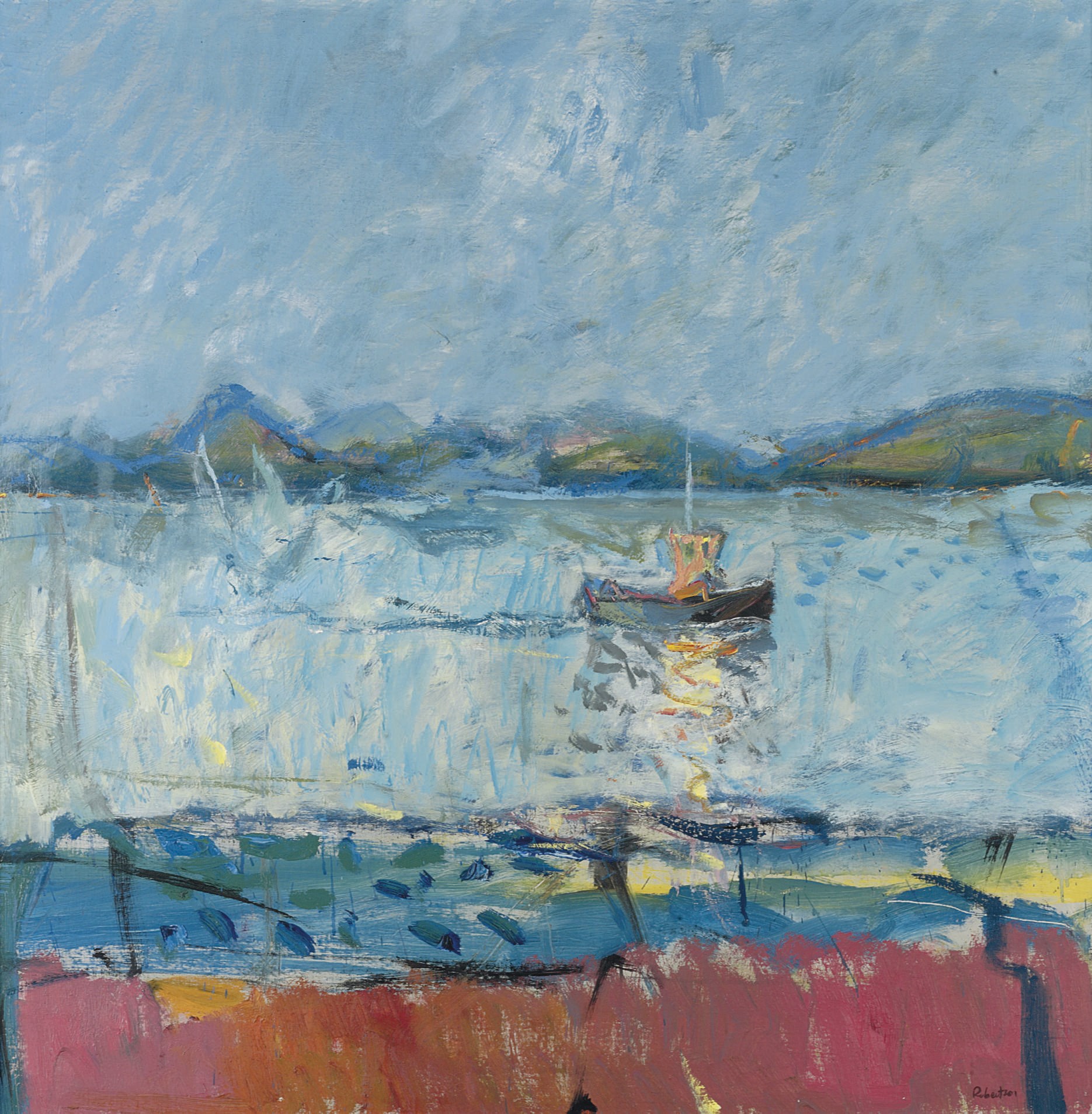 James Downie Robertson, R.S.A., R.S.W., R.G.I. (b. 1931)