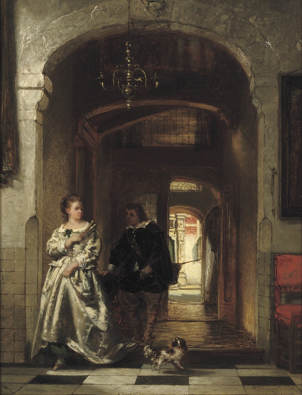 Johannes Anthonie Balthasar Stroebel (Dutch, 1821-1905)