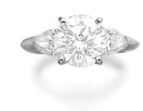 A DIAMOND RING